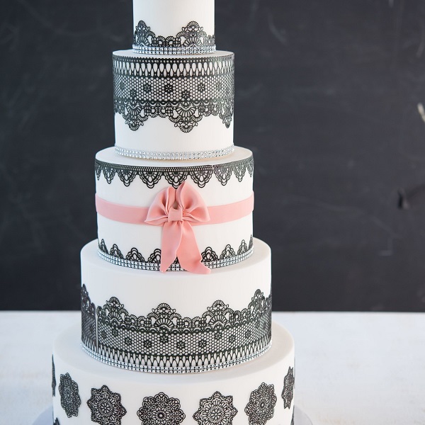 Wedding Cake Lace Decoration